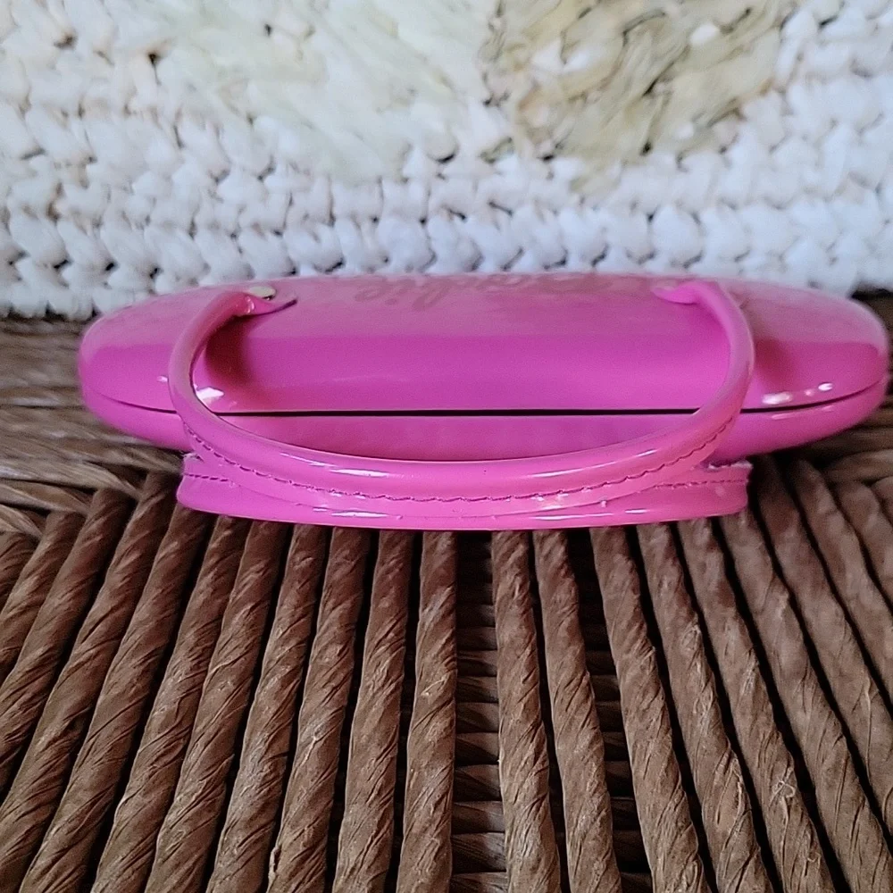 Barbie mini bag, eyeglass/sunglass hard case, pink